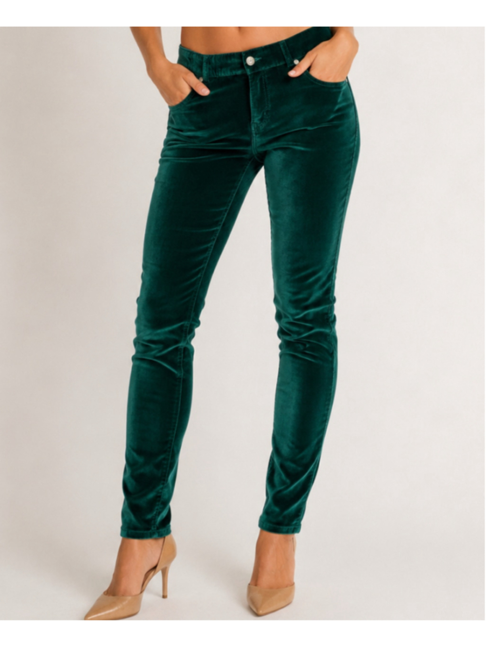 Torrid Bombshell Skinny Emerald Velvet Jeans Luxe Holiday Quiet Luxury Fairy